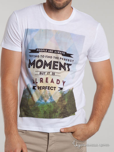 футболка F5, цвет белая