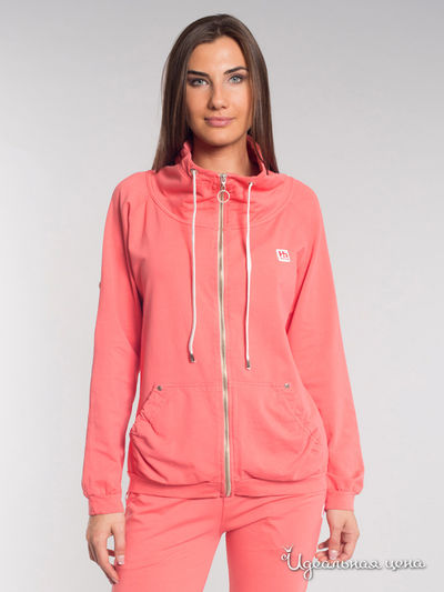 толстовка F5, цвет коралловая