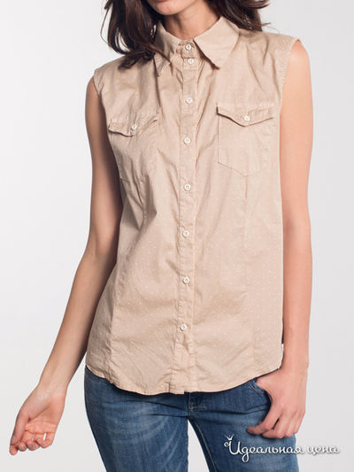 блуза F5, цвет бежевая