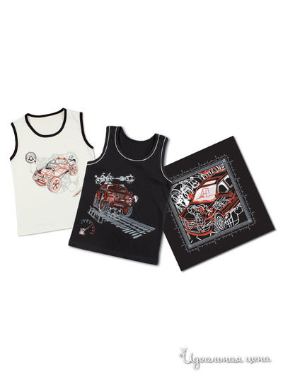 Комплект Апрель, цвет бежевый, черный