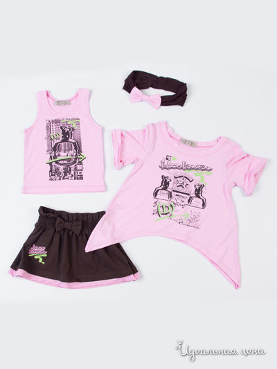 Комплект Апрель, цвет розовый