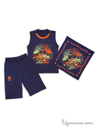 Комплект Апрель, цвет серый, синий, салатовый