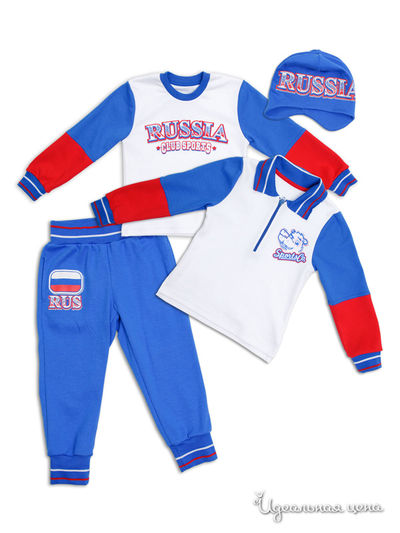 Комплект Апрель, цвет белый, синий