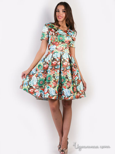 Платье Airiny, цвет зеленый