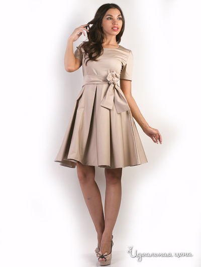 Платье Airiny, цвет бежевое