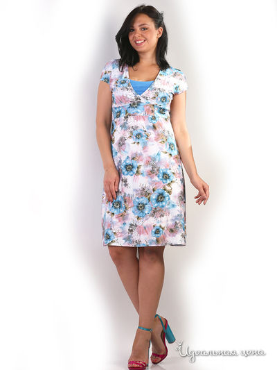 Платье La Regina, цвет розовое, голубое