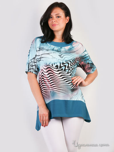 Туника La Regina, цвет бирюзовый