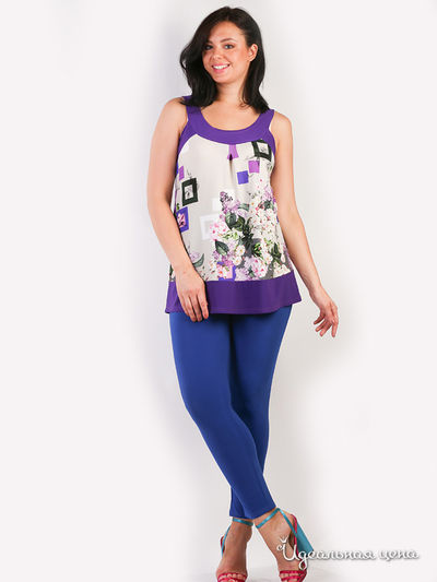 Брюки La Regina, цвет синий