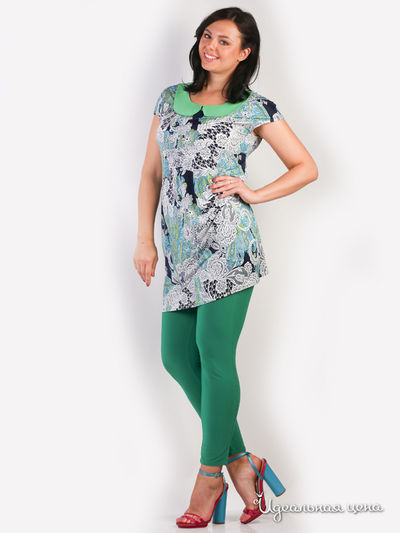 Брюки La Regina, цвет зеленый