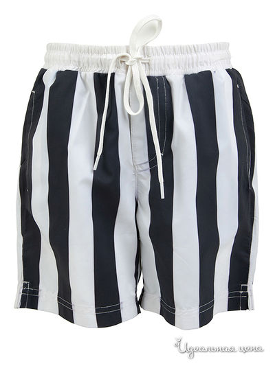 Шорты Gulliver, цвет белый, черный