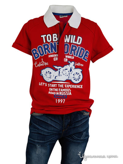 поло Gulliver, цвет красное