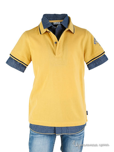 поло Gulliver, цвет желтое