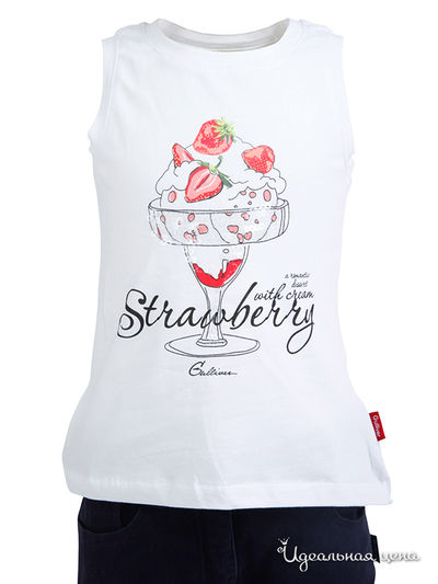 Майка Gulliver, цвет белая