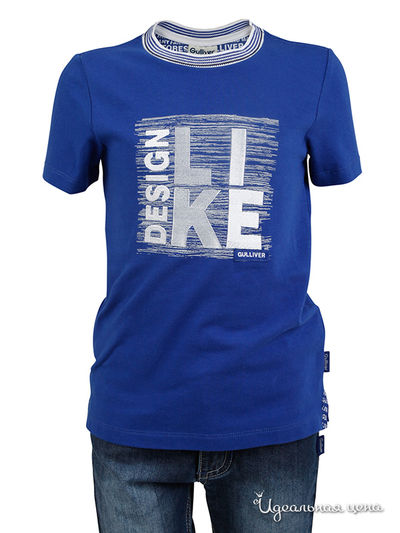 Футболка Gulliver, цвет темно-синяя