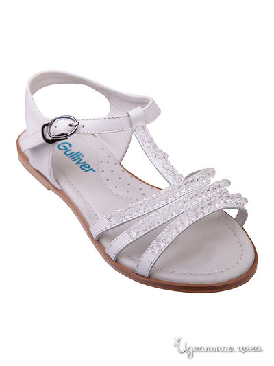Сандалии Gulliver, цвет белые