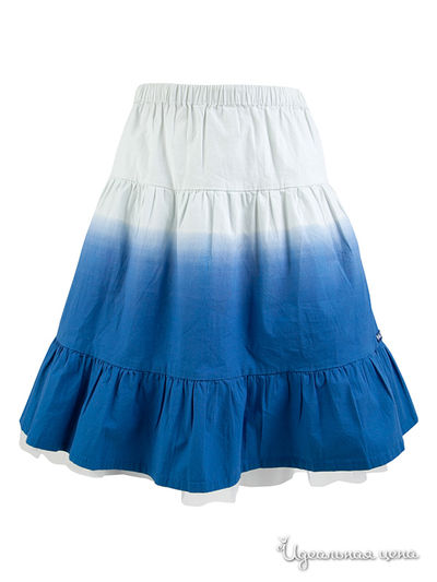 Юбка Gulliver, цвет белая, синяя