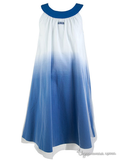 Сарафан Gulliver, цвет белый, синий