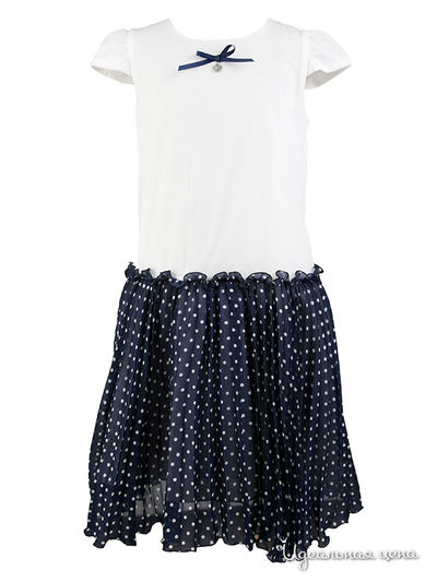 Платье Gulliver, цвет белое, черное