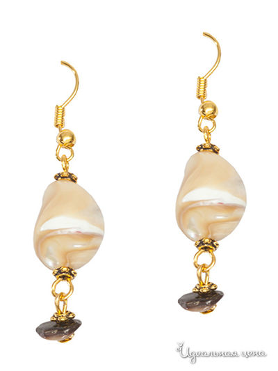 Серьги Le Coffre, цвет кремовый