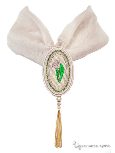 Шарф Le Coffre, цвет кремовый