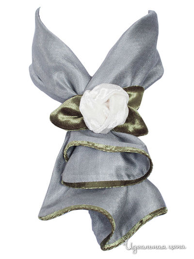 Шарф Le Coffre, цвет серебряный