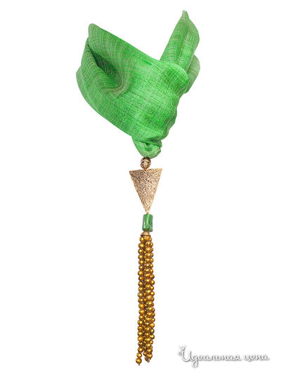 Шарф Le Coffre, цвет зеленый