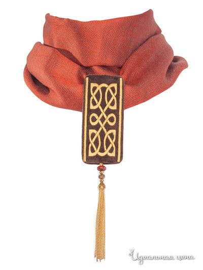 Шарф Le Coffre, цвет красный