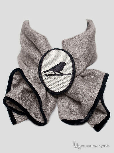 Шарф Le Coffre, цвет бежевый, серый