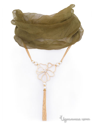 Колье Le Coffre, цвет хаки