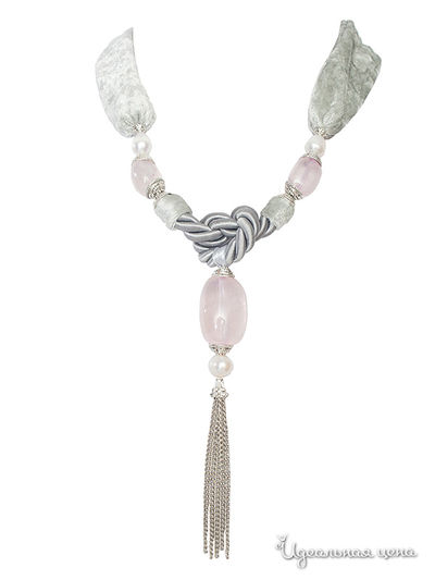 Колье Le Coffre, цвет серебряный