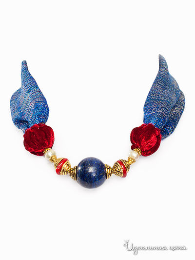 Колье Le Coffre, цвет синий