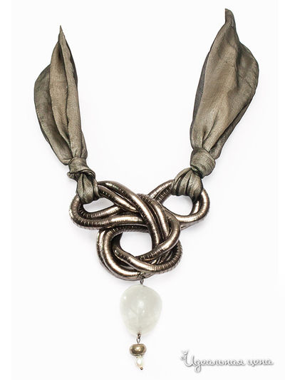 Колье Le Coffre, цвет серое