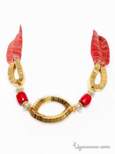 Колье Le Coffre, цвет красный