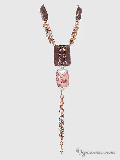 Колье Le Coffre, цвет коричневый