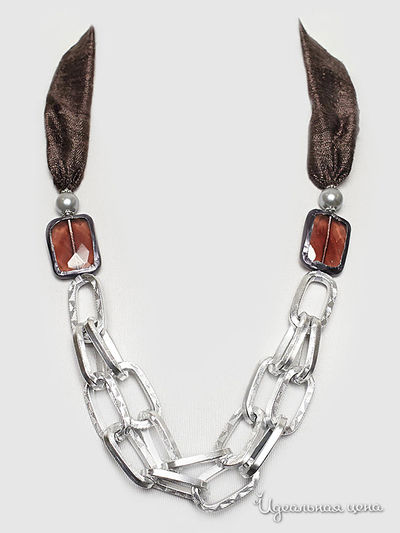 Колье Le Coffre, цвет коричневый