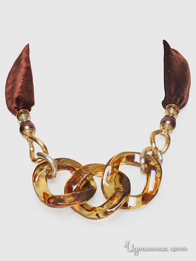 Колье Le Coffre, цвет янтарное