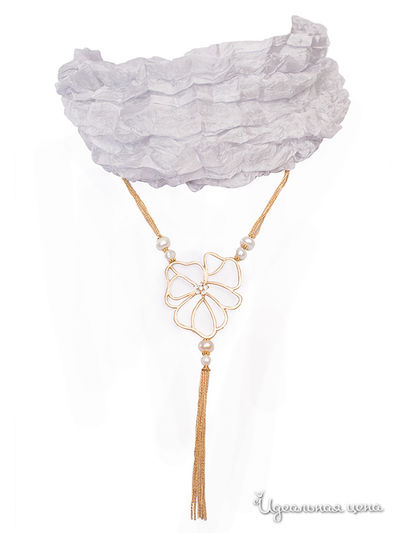 Колье Le Coffre, цвет белый