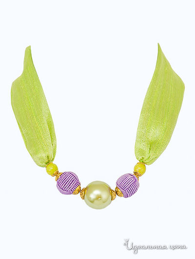 Колье Le Coffre, цвет салатовый