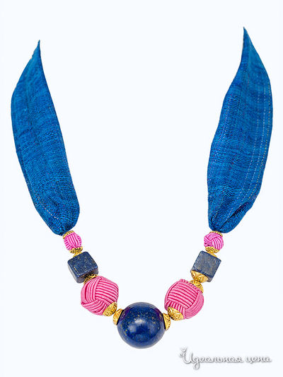 Колье Le Coffre, цвет синий