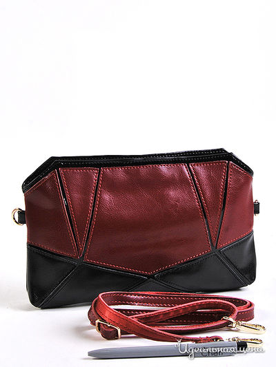 Сумка женская Cheribags, цвет бордовая, черная