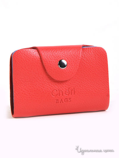 Визитница Cheribags, цвет коралловый