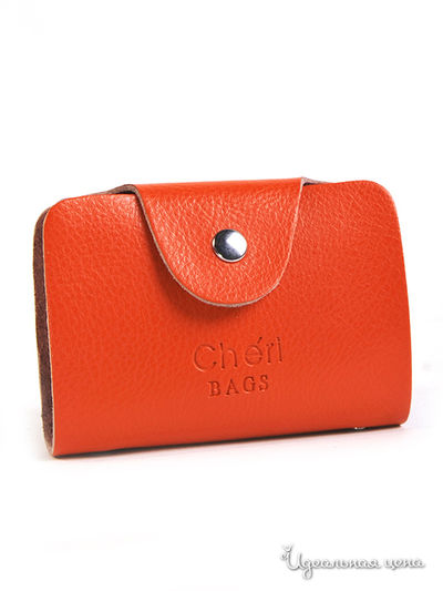 Визитница Cheribags, цвет оранжевый