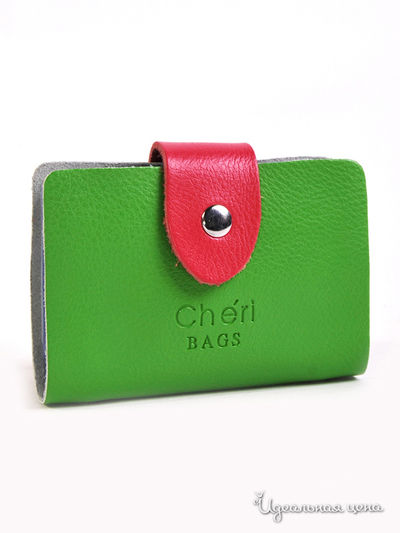 Визитница Cheribags, цвет зеленый
