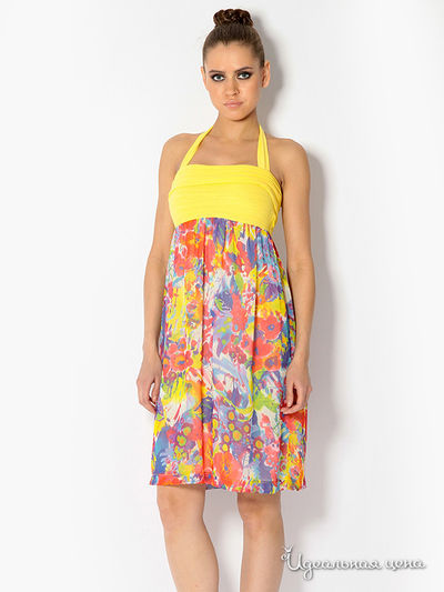 Платье Waggon Paris, цвет мультиколор