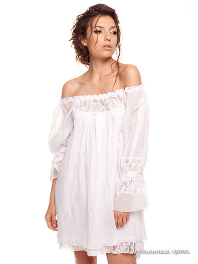 Туника Arefeva, цвет белый