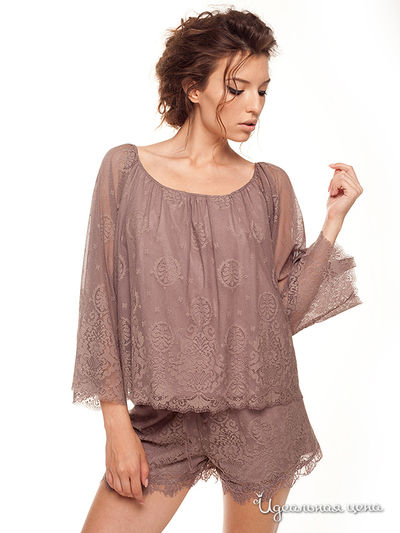 Туника Arefeva, цвет коричневая