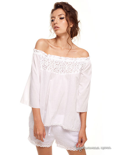 Шорты Arefeva, цвет белые