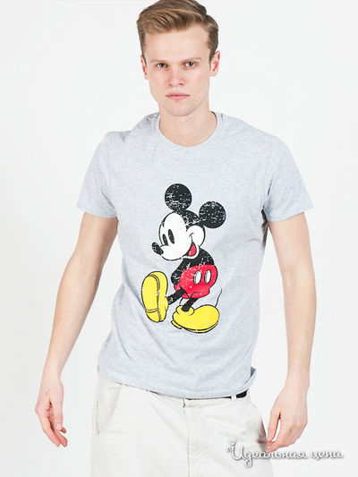 Футболка Disney, цвет серая