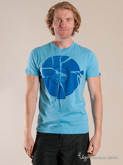 Футболка Bench, цвет голубая