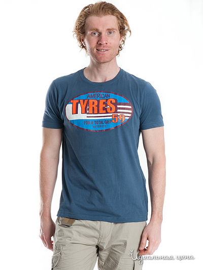 Футболка Desam, цвет синяя